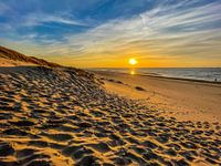 Strand-Sonnenuntergang