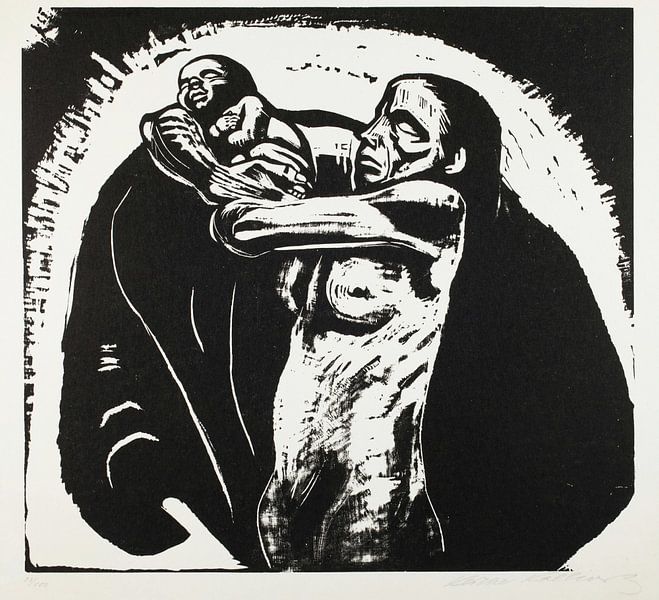 Käthe Kollwitz, Guerre, 1922 par Atelier Liesjes