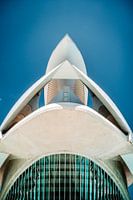 Le bâtiment d'art et de sciences à Valence