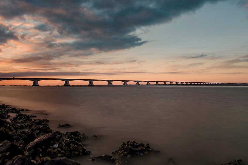 Coucher de soleil sur Zeelandbrug par By Marjolein Design