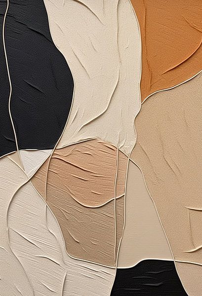 Black, Brown and Beige by Color Square