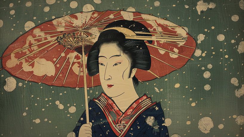 Impression japonaise Geisha par Egon Zitter