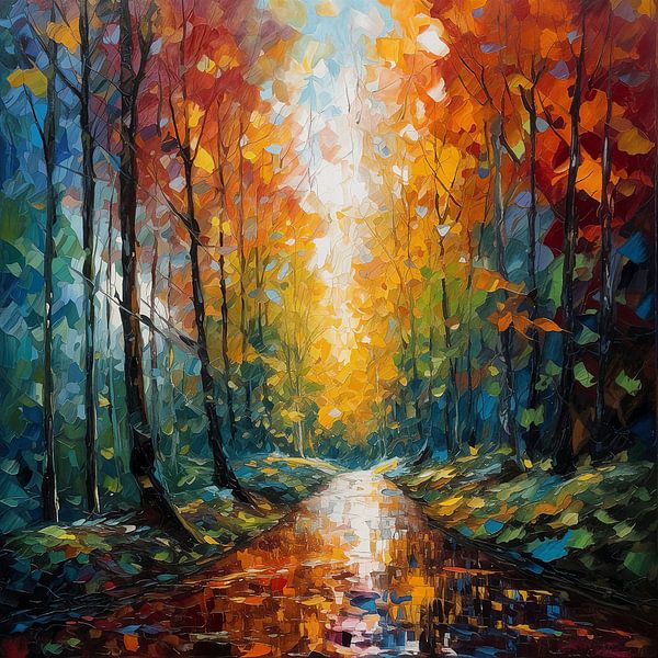 Waldweg von TheArtfulGallery