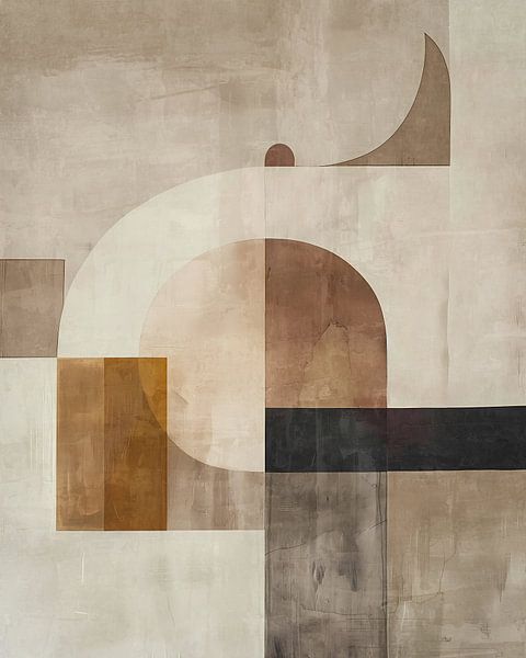 Minimalist geometric concept by Angel Estevez