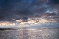 Ciel dramatique sur la mer