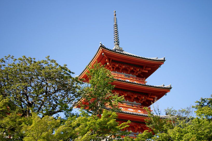 Beautiful temple in Kyoto - Japan. by M. Beun