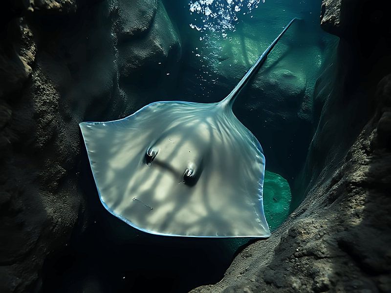 Defense of stingray trough by Stilbeeld Studio
