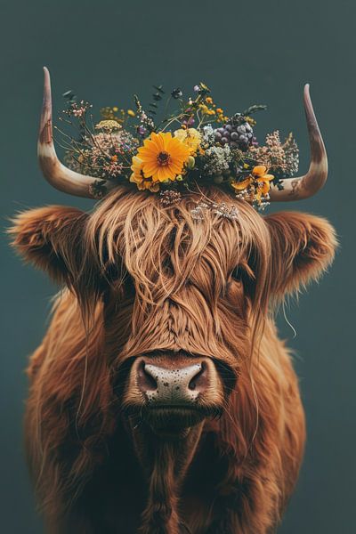 Schottische Hochländer: Der schweigende König von ByNoukk