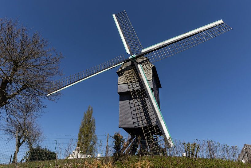 Hertboom Windmühle, Roosdaal, Belgien von Imladris Images