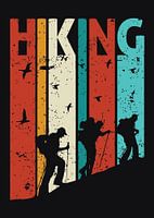 Aventure de randonnée rétro