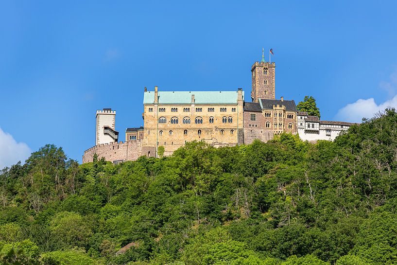Château de Wartburg à Eisenach, Allemagne par Adelheid Smitt