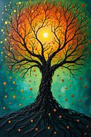 Arbre de vie 1 - L'arbre radieux du renouveau