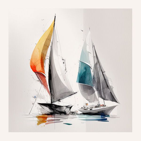 Regatta II von Peter Balan