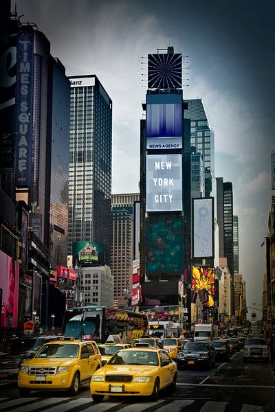 Times Square NYC Verkehr von Melanie Viola