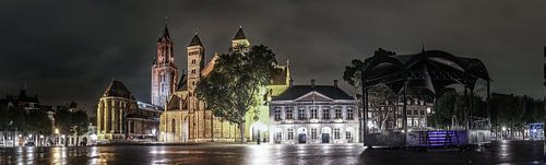 Vrijthof bei Nacht von Leroy Dassen