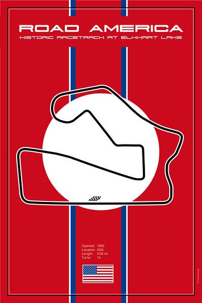 Road America racetrack by Theodor Decker