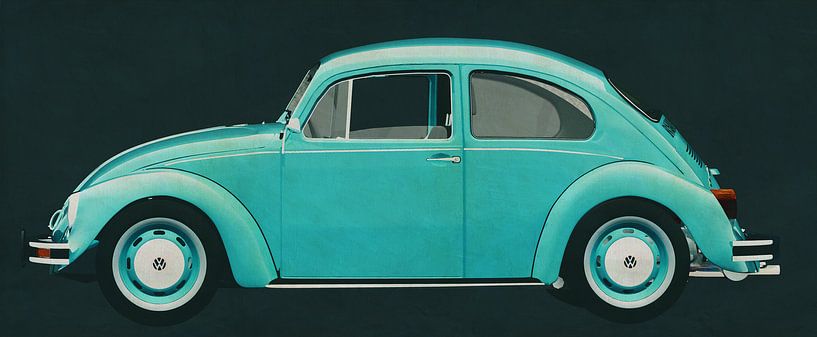 Volkswagen Beetle Sedan 1972 by Jan Keteleer