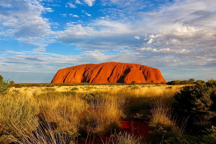 Sonnenuntergang Uluru (Ayers Rock) von Laura Krol