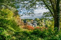 Frans sprookjesdorp in de herfst