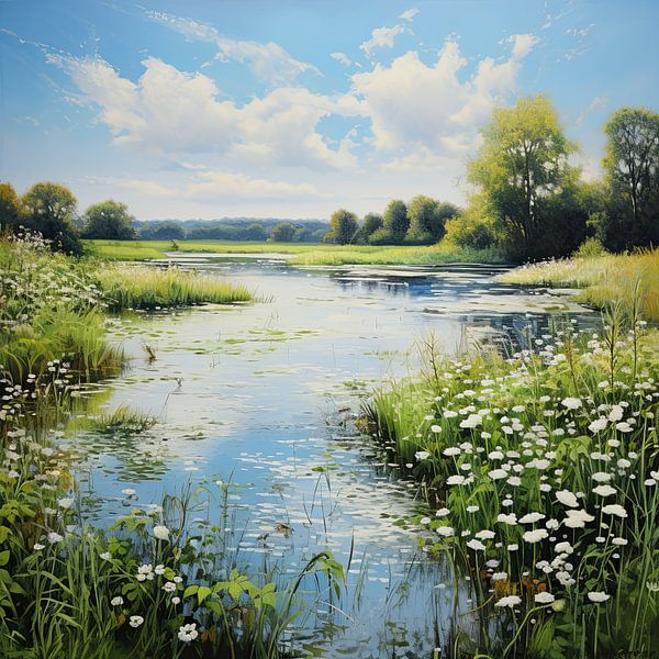 Paysage peint par La collection ARTEO