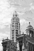 Het Tribune-gebouw in Chicago