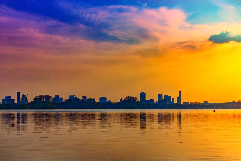 Skyline Rotterdam by Nathan Okkerse