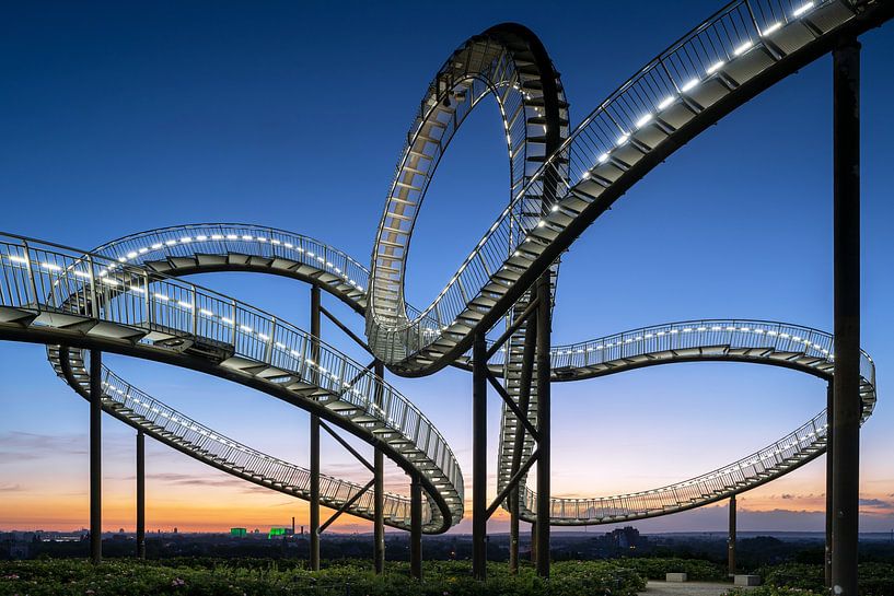 Tiger and Turtle landmark, Duisburg, Germany by Alexander Ludwig