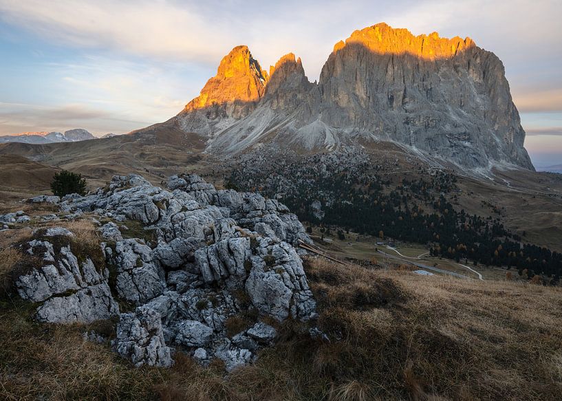 First light in the Dolomites by Anges van der Logt