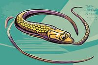 Aal-Wellen: Pop Art Europäischer Aal