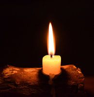 Kerzenlicht Holzhalter