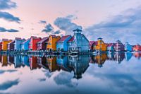 Sunset over the Reitdiephaven 2