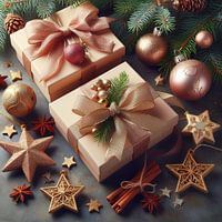 Presents and Christmas ornaments