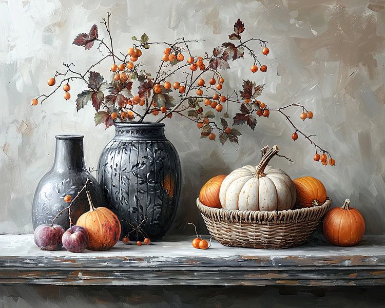Abstract Autumn Still life by Art Whims