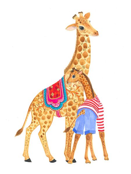 Sunday Best Giraffen von Isabelle Brent