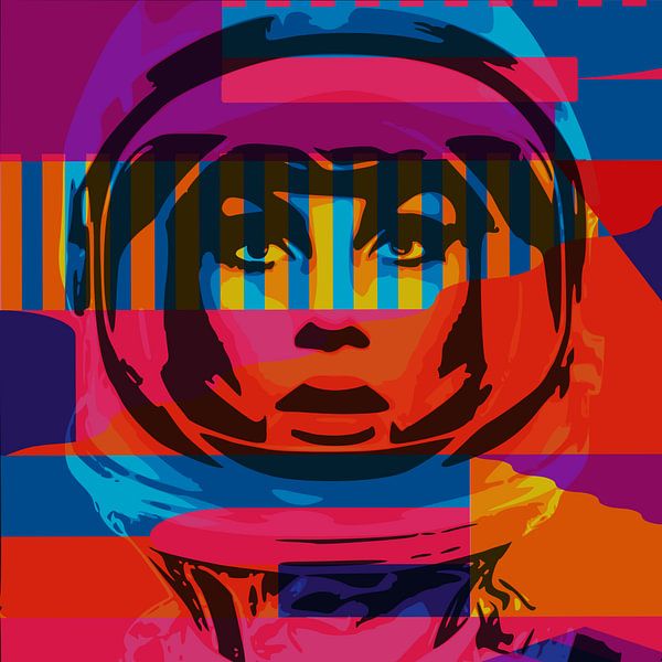 Jean im Weltraum von Harry Hadders Design