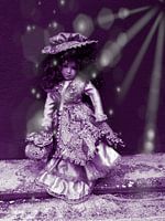 Brocante decoratie pop