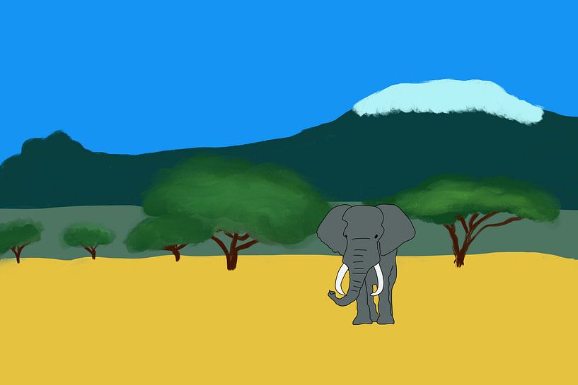 Kilimanjaro by MishMash van Heukelom