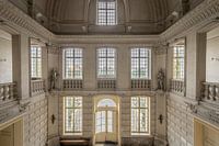 a magical castle entrance