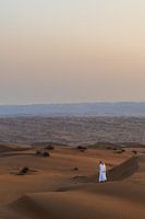 Nomade in der Wüste
