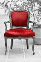 red chair