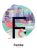 Naamposter Femke