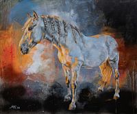 Pharaon et le coucher de soleil