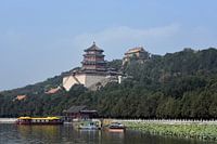 Uitzicht op het paleis