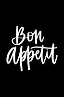 Küche Poster Bon Appetit