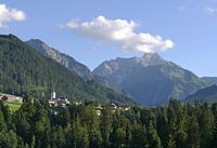  Riezlern op een mooie zomerdag