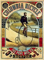 Vintage-Poster: Columbia Cycling Extravaganza