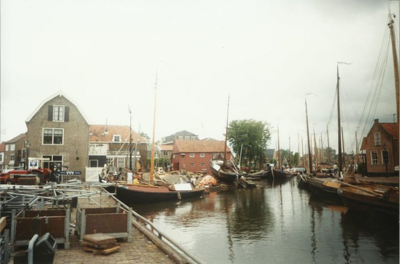 Een oude foto van spakenburg by Veluws