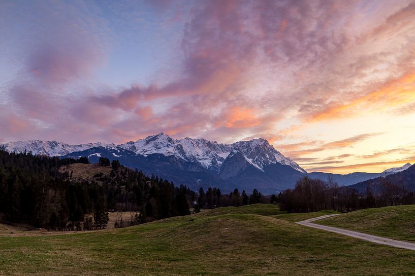 Sonnenuntergang am Philosophenweg von Teresa Bauer