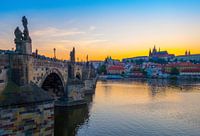 Sunset - Charlesbridge, Prague