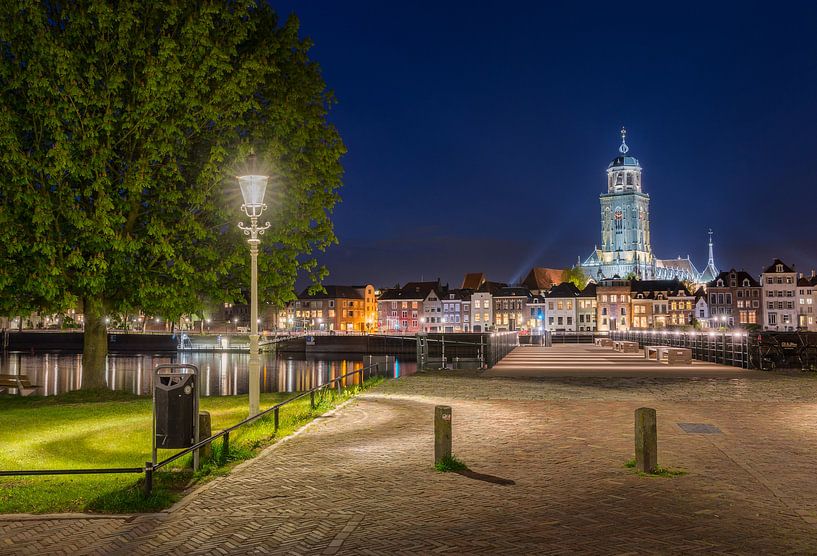 La ligne d'horizon de Deventer depuis le Worp par Edwin Mooijaart
